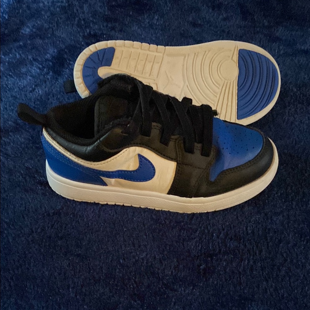 Black and Blue Athletic Sneakers